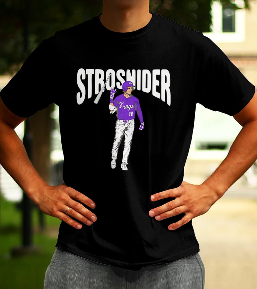 Strosnider Frogs TCU Baseball Player 11 T-Shirt