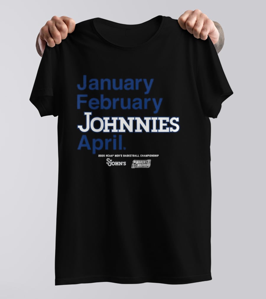 Johnnies NCAA Men's Basketball Championship March Madness 2026 T-Shirt