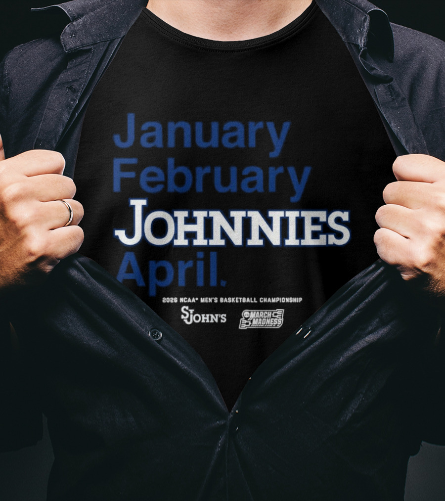 Johnnies NCAA Men's Basketball Championship March Madness 2026 T-Shirt