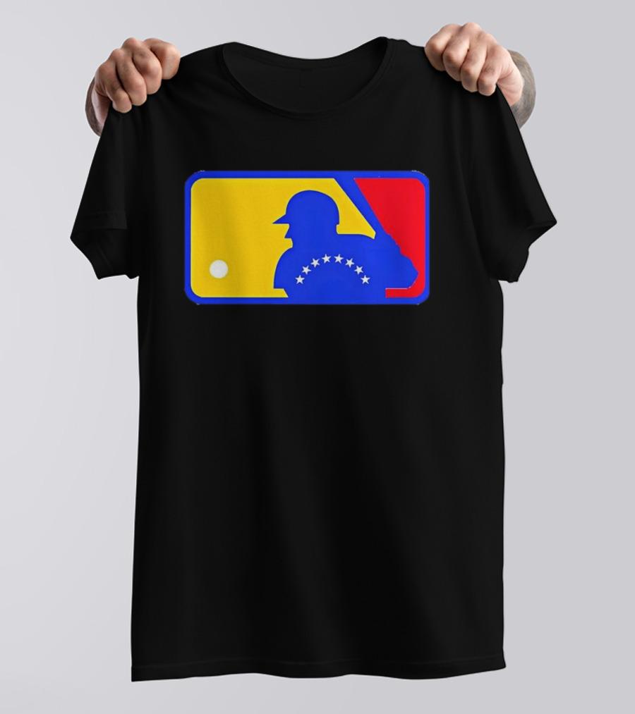 Stars And Bars Baseball T-Shirt