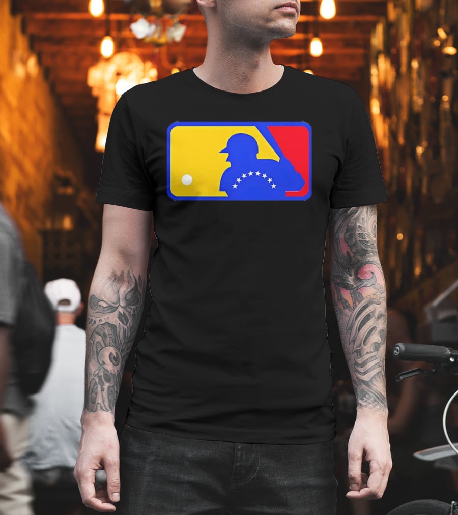 Stars And Bars Baseball T-Shirt