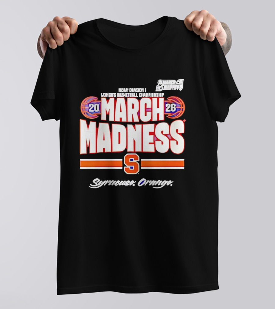 Syracuse Orange 2026 March Madness Basketball T-Shirt
