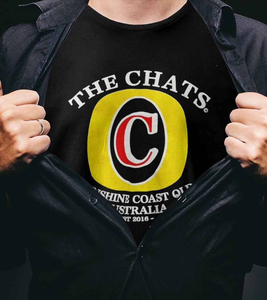 The Chats Sunshine Coast QLD Australia C Logo Est 2016 T-Shirt