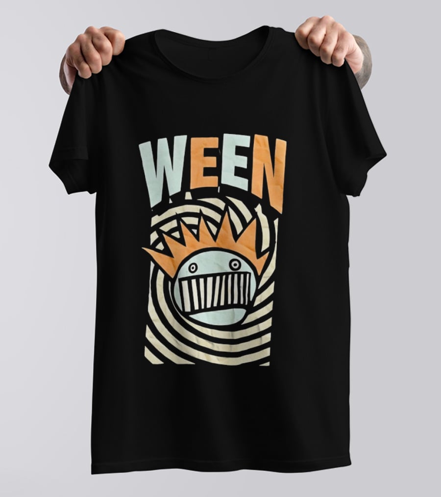 Ween 2017 Tour Boognish Icon Spiral T-Shirt