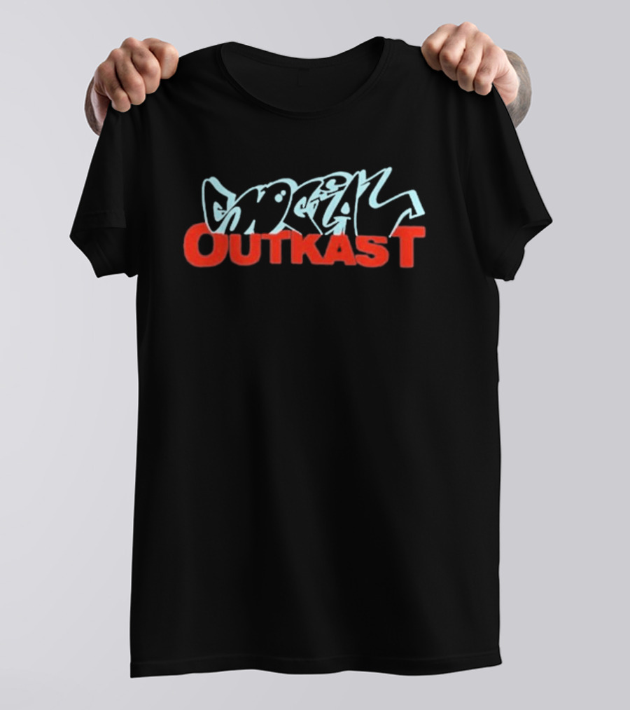 Brotherakia Social Outkast Graffiti Red T-Shirt