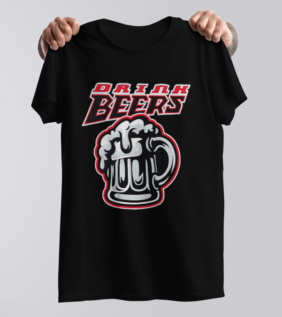 Buffalo Bills Drink Beers Football Fans Toasting T-Shirt