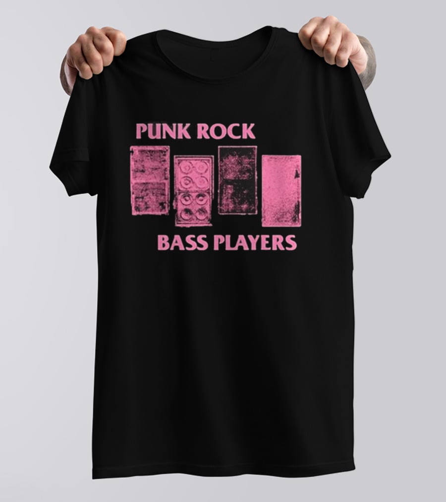 Punk Rock Bass Players Amplifier Speaker Stacks T-Shirt