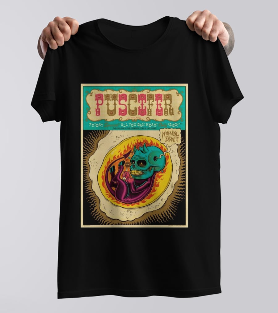 Puscifer Las Vegas March 20 2026 The Chelsea Cosmopolitan Normal Isn't Tour T-Shirt
