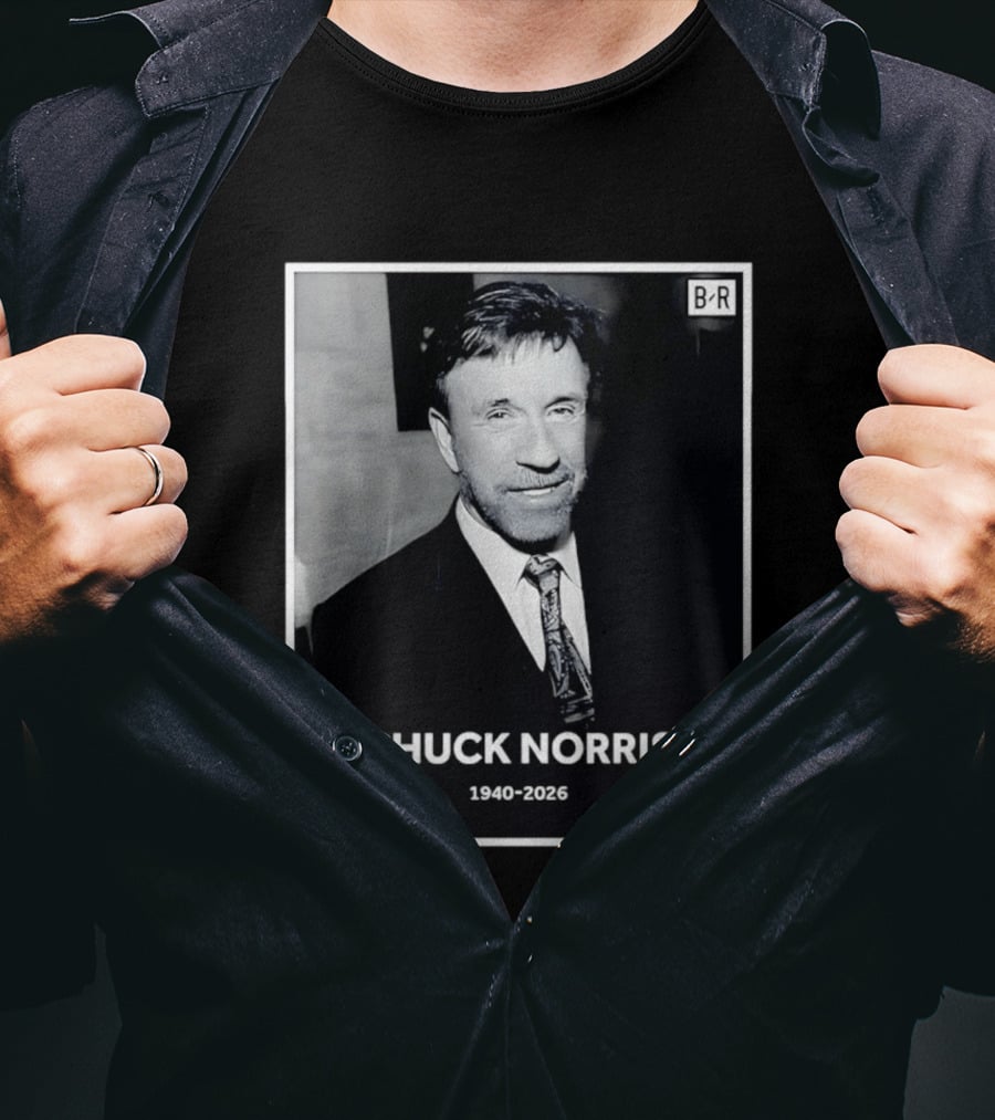 Chuck Norris 1940 2026 B R Legend T-Shirt