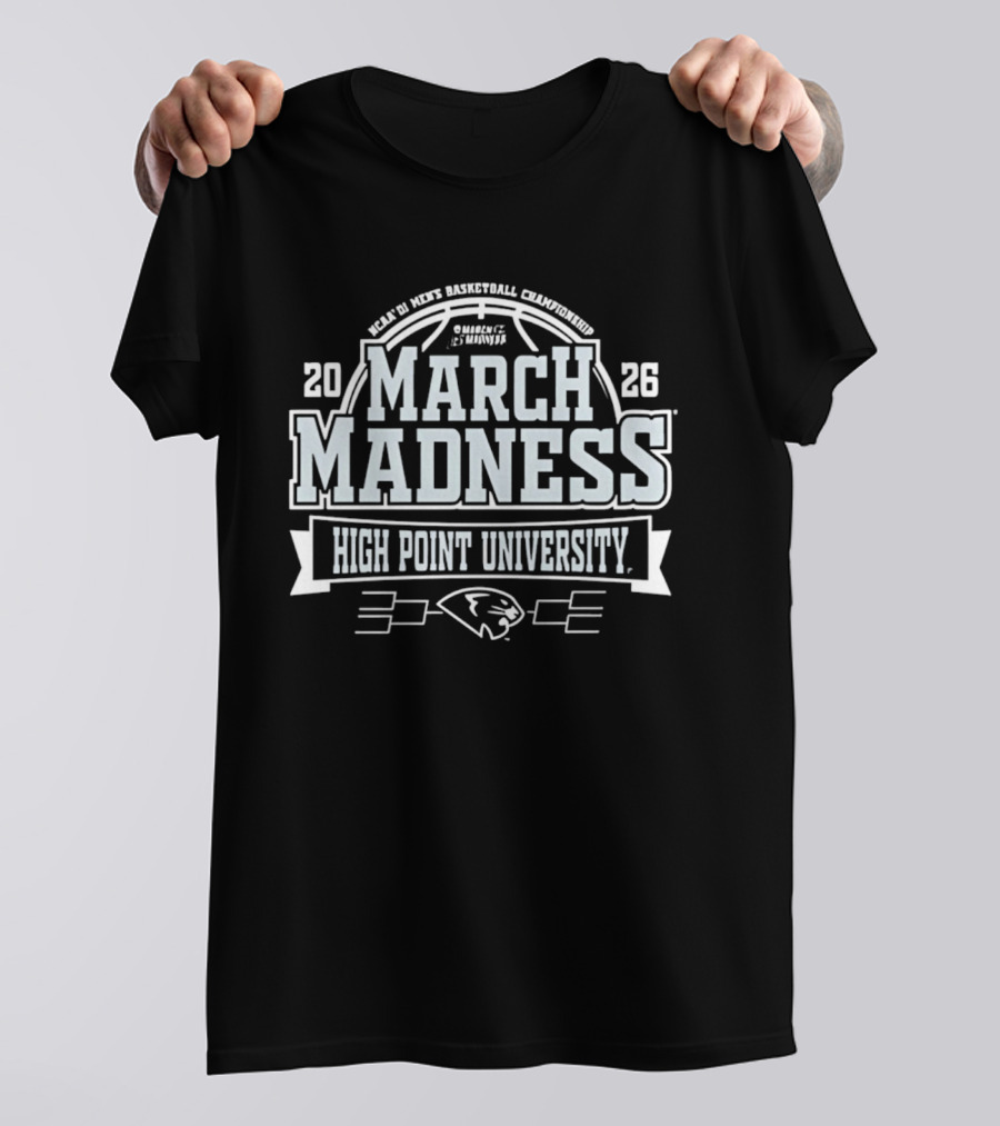 2026 March Madness High Point University NCAA Men's Basketball Championship T-Shirt