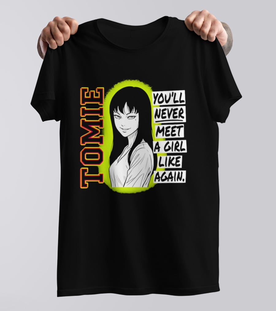 Tomie You'll Never Meet A Girl Like Me Again Junji Ito T-Shirt