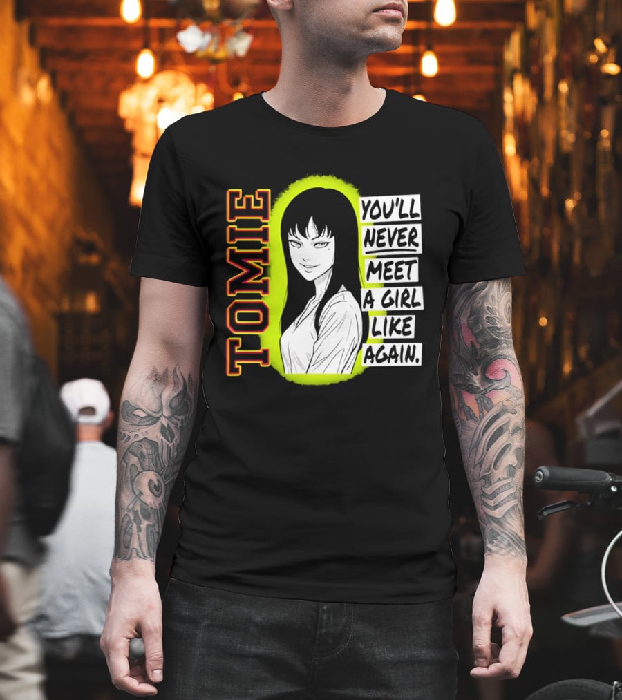Tomie You'll Never Meet A Girl Like Me Again Junji Ito T-Shirt