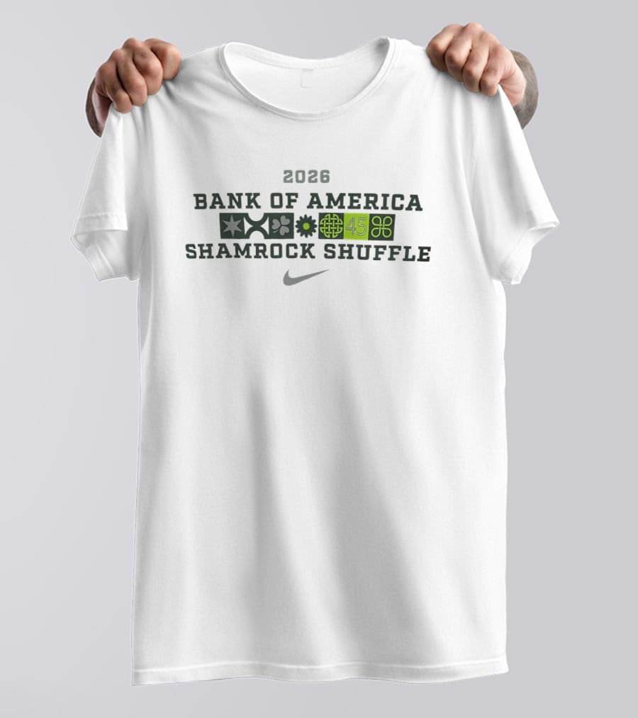 2026 Bank Of America Shamrock Shuffle Nike 45 T-Shirt