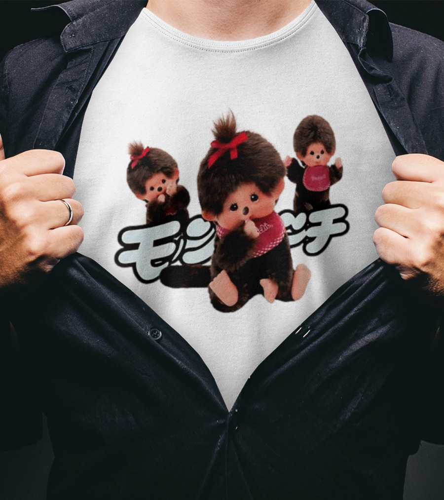 Monchhichi Marat Safin Sekiguchi Iconic Character Trio T-Shirt