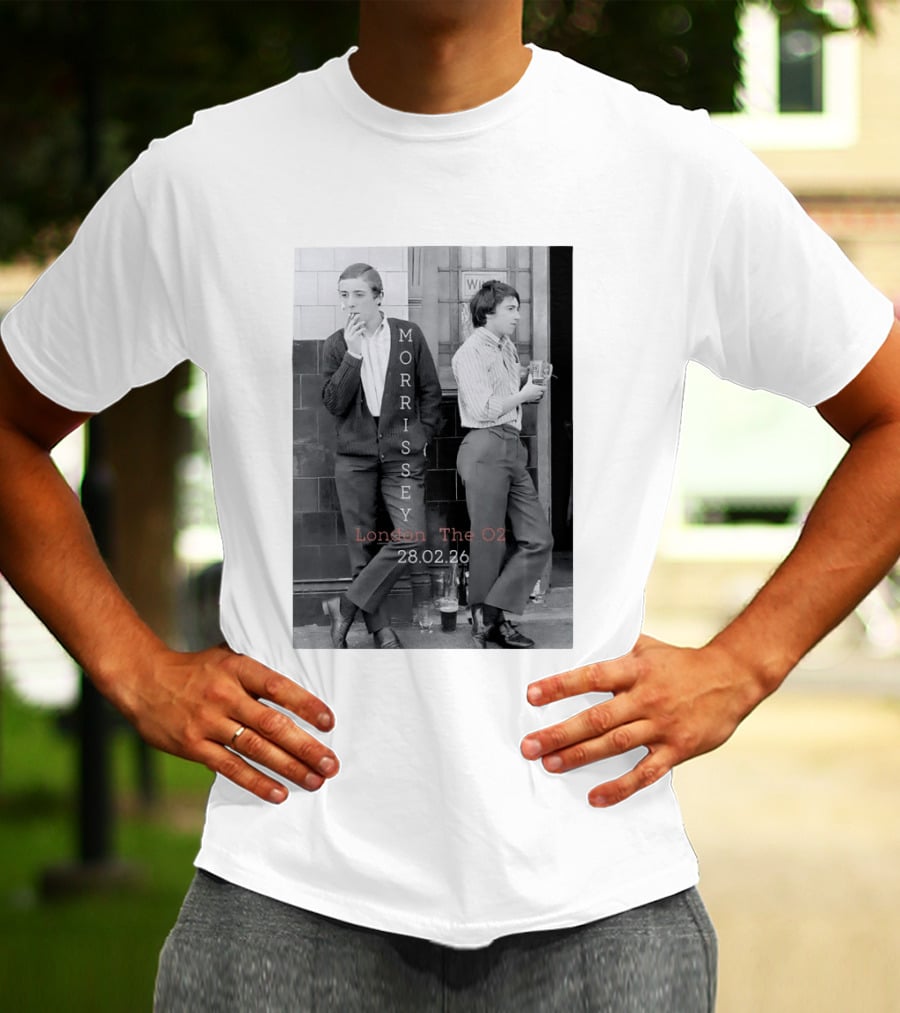 Morrissey London The O2 28.02.26 T-Shirt
