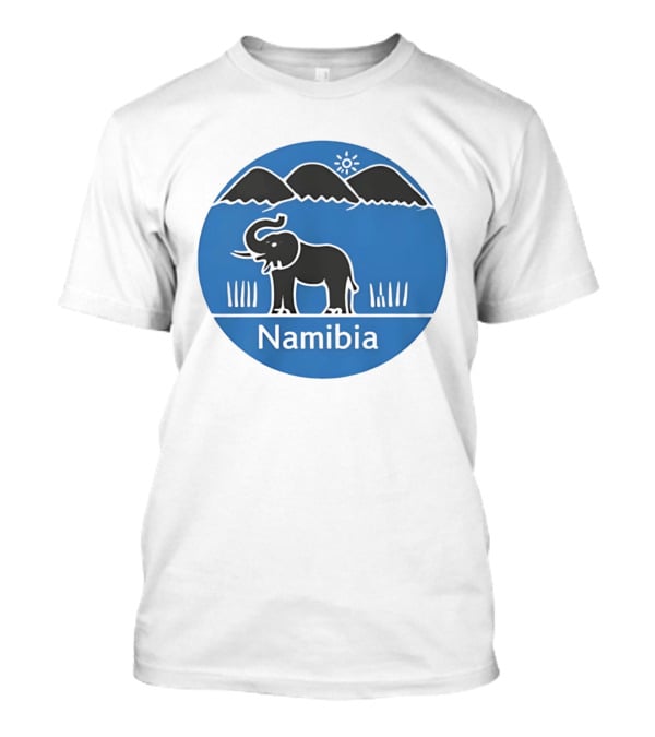 Ugo Marchal Namibia Elephant Mountains Sun T-Shirt