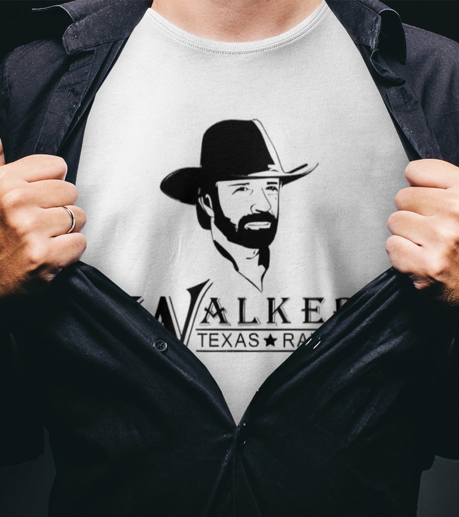 Walker Texas Ranger Chuck Norris Cowboy T-Shirt
