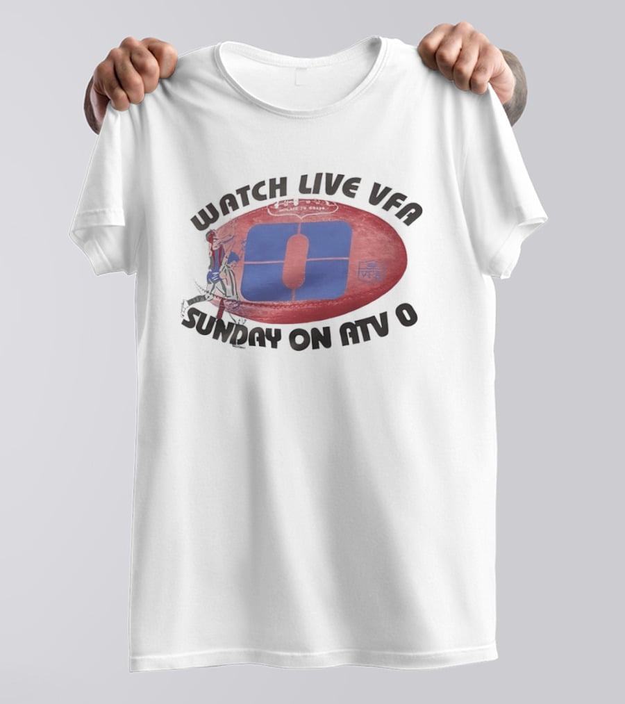 Live VFA Sunday On ATV 0 Football T-Shirt