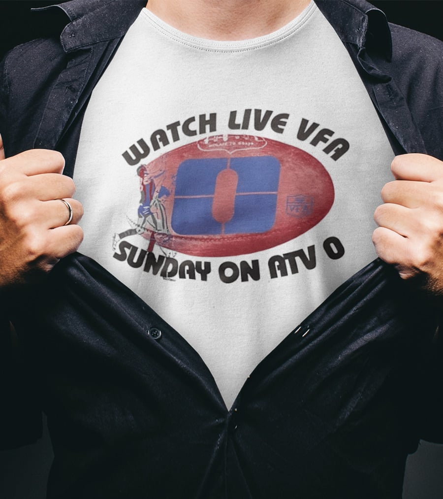 Live VFA Sunday On ATV 0 Football T-Shirt