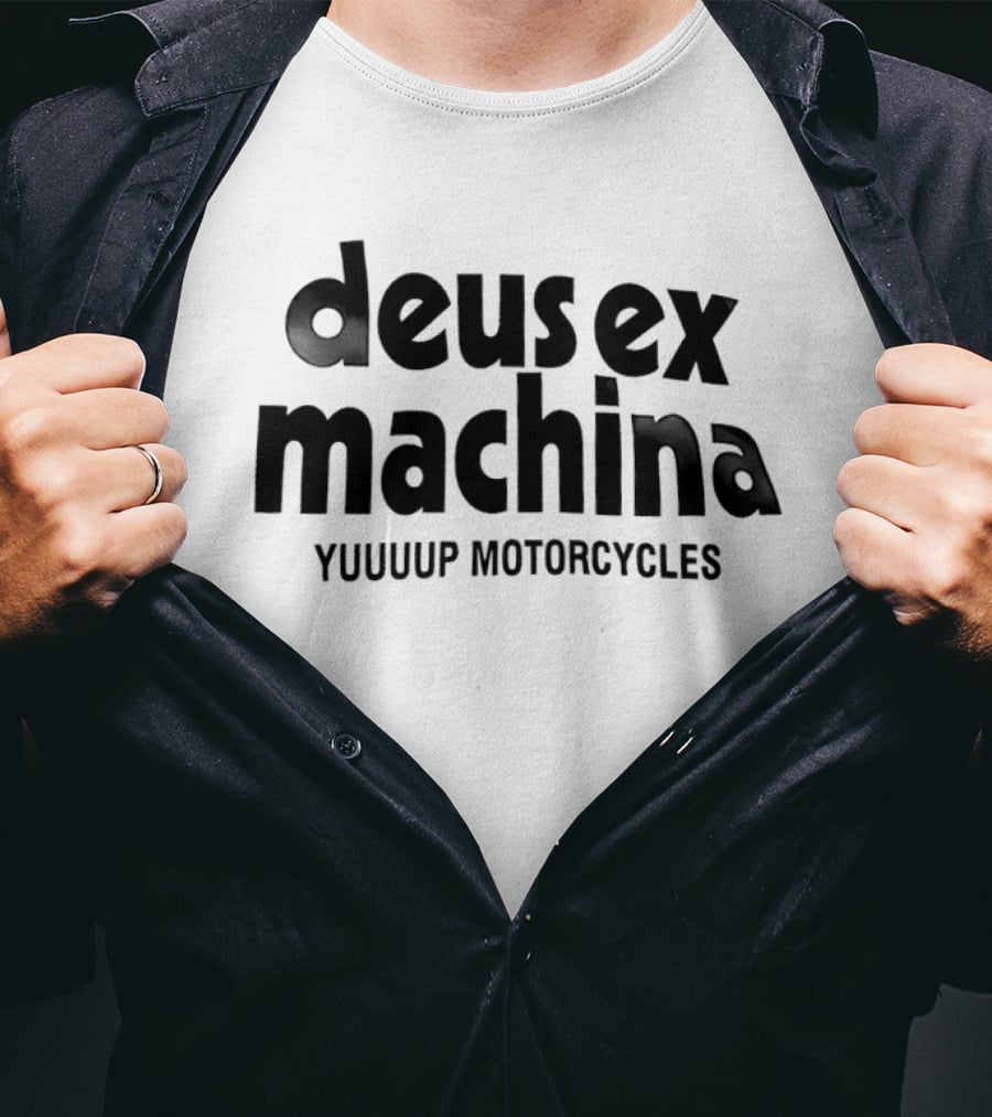 Deus Ex Machina Yuuup Motorcycles T-Shirt