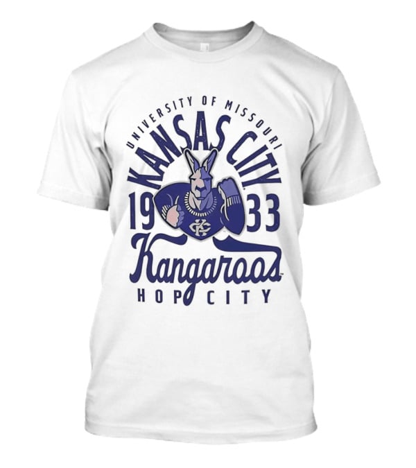 University Of Missouri Kansas City Kangaroos 1933 Hop City Basketball T-Shirt