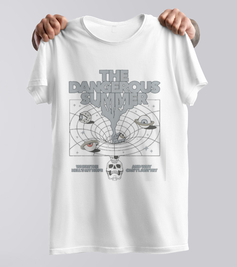 The Dangerous Summer The Permanent Drain Planetary Orbit Cosmic Mystery T-Shirt