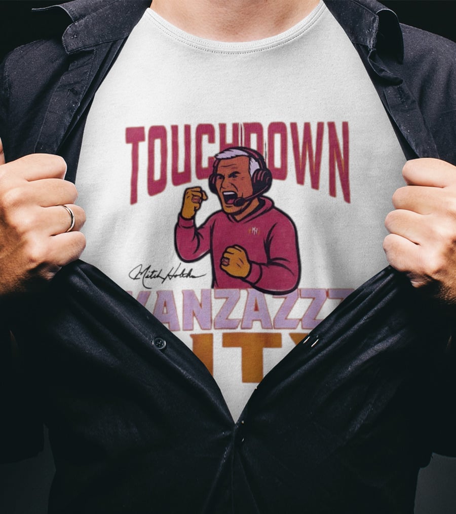 Kanzazzz City Touchdown Mitch Holthus T-Shirt