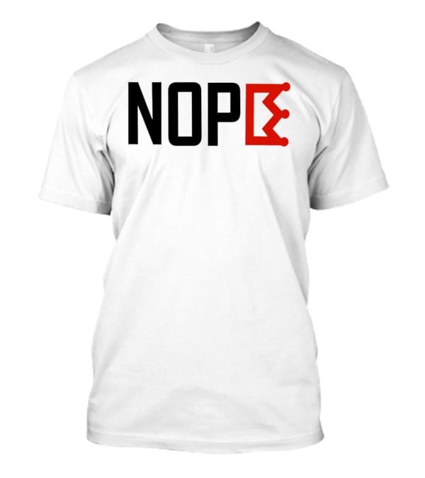 NOPE Crown Symbol No Kings In America T-Shirt
