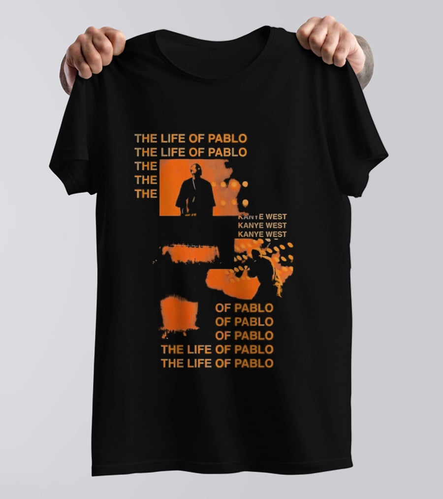 Kanye West The Life Of Pablo Album Cover T-Shirt