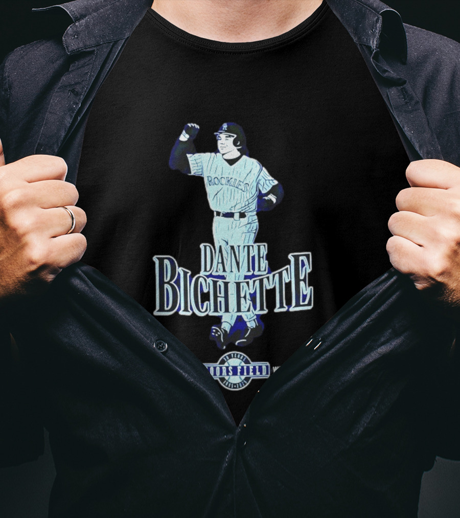 Dante Bichette Rockies Coors Field Walk Off Home Run T-Shirt