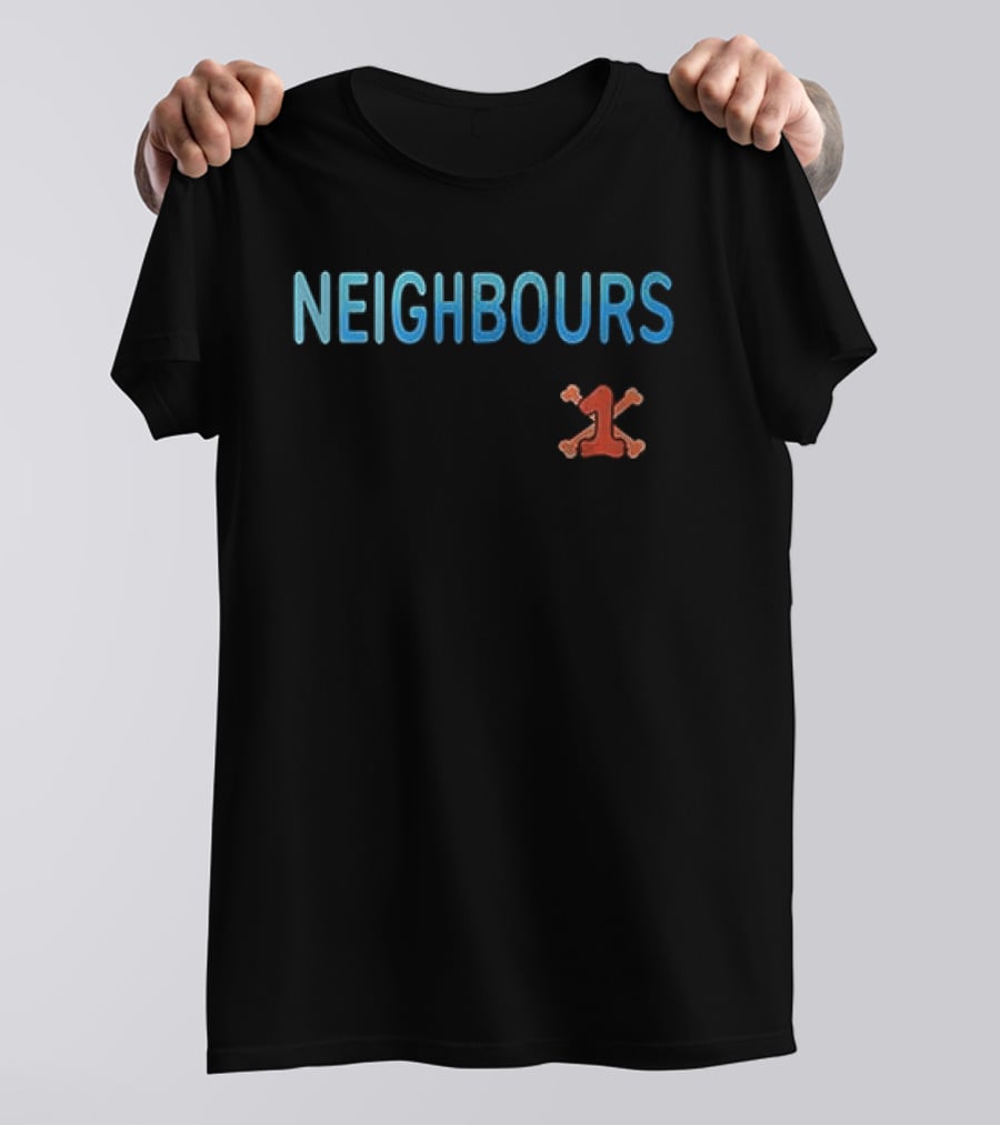 Neighbours One Piece Straw Hat Live Action T-Shirt