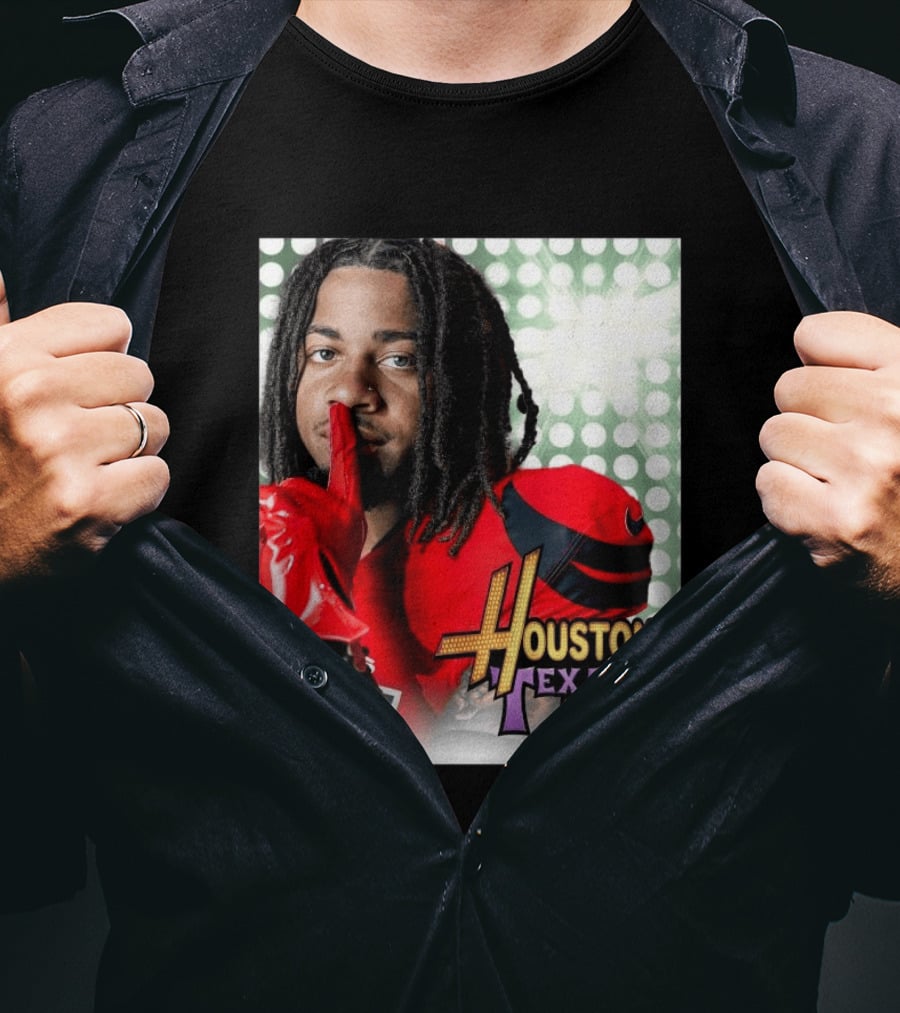 Houston Texans Anniversary Specials Stefon Diggs Hannah Montana 20th Celebration T-Shirt