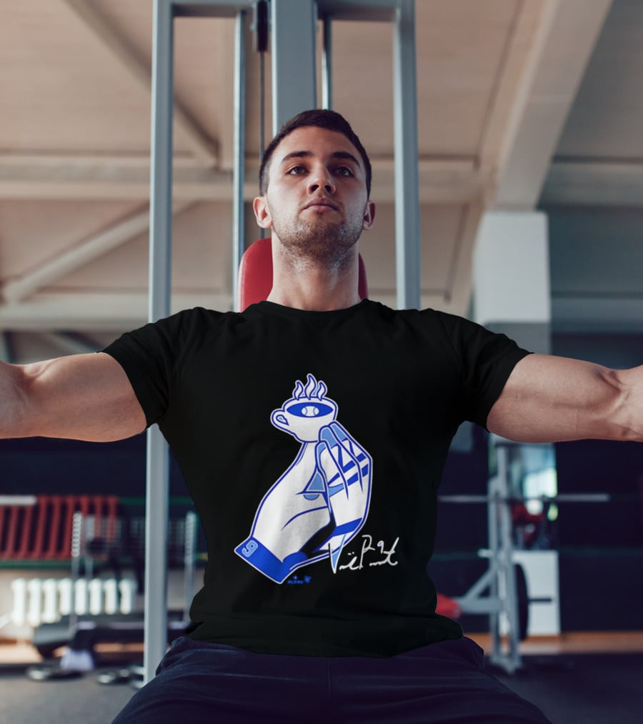 Vinnie Pasquantino Che Vuoi Espresso 9 Baseball Glove Cup Signature T-Shirt