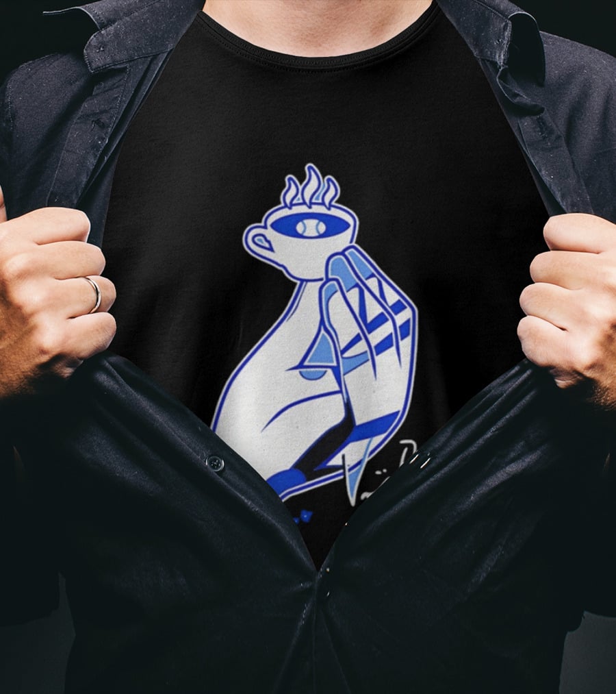 Vinnie Pasquantino Che Vuoi Espresso 9 Baseball Glove Cup Signature T-Shirt