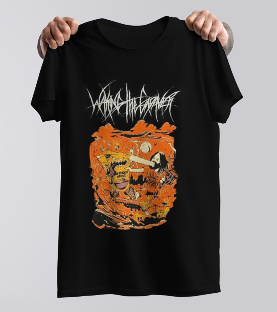 Waking The Cadaver Don Vs Wheat Monster Battle Scene T-Shirt