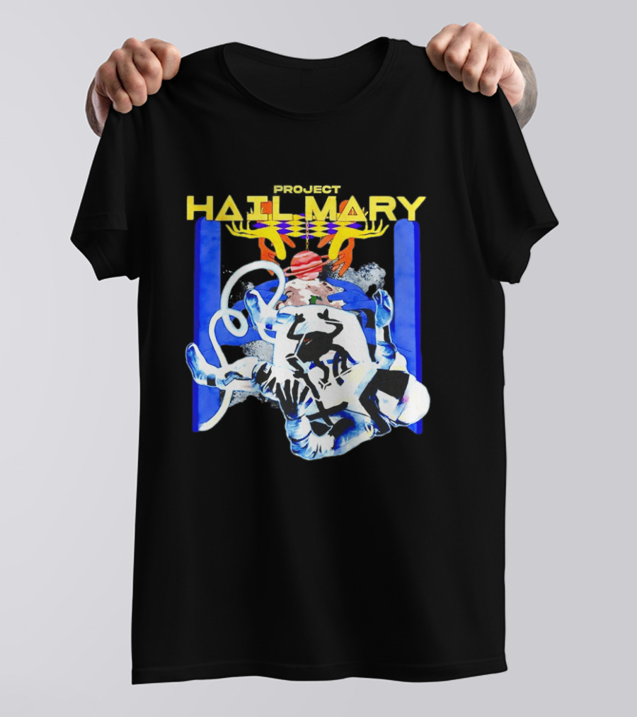 Hail Mary Sci Fi Space Adventure Book Lover T-Shirt