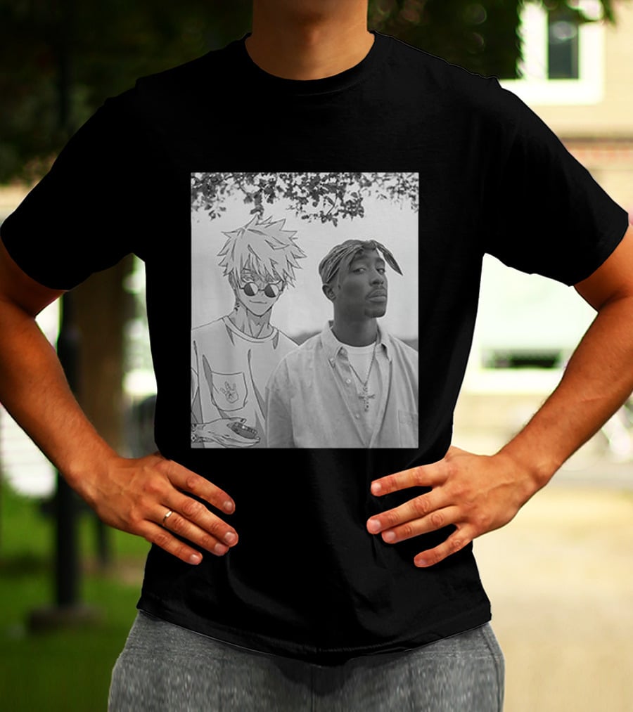 Jujutsu Kaisen X Tupac Collaboration All Eyez On Me T-Shirt