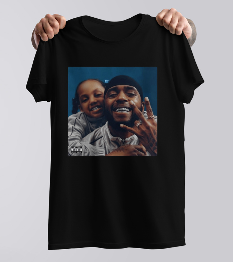 6Lack Love Is The New Gangsta Album Cover Grinning With Grillz T-Shirt
