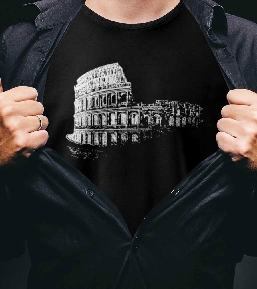Ancient Rome Colosseum Roman Amphitheatre Historic Landmark Italy T-Shirt