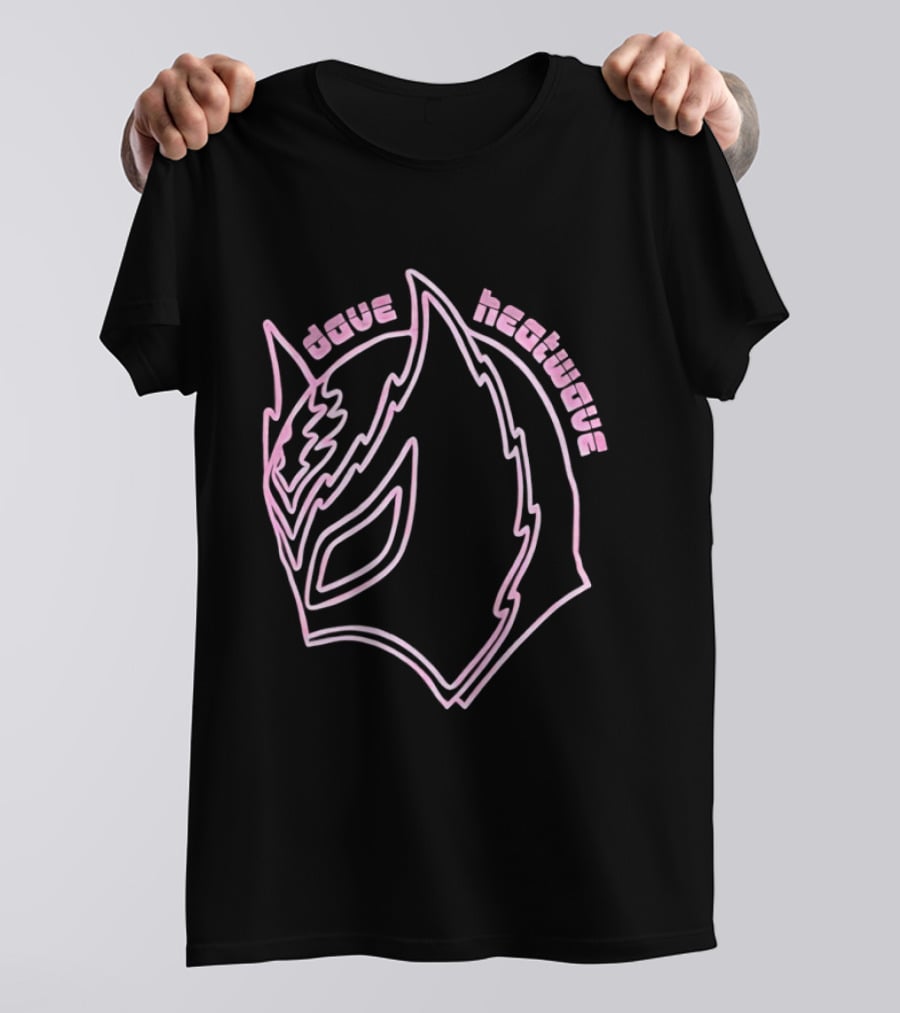 Matt Mercer Dave Heatwave Mask Iconic Luchador T-Shirt