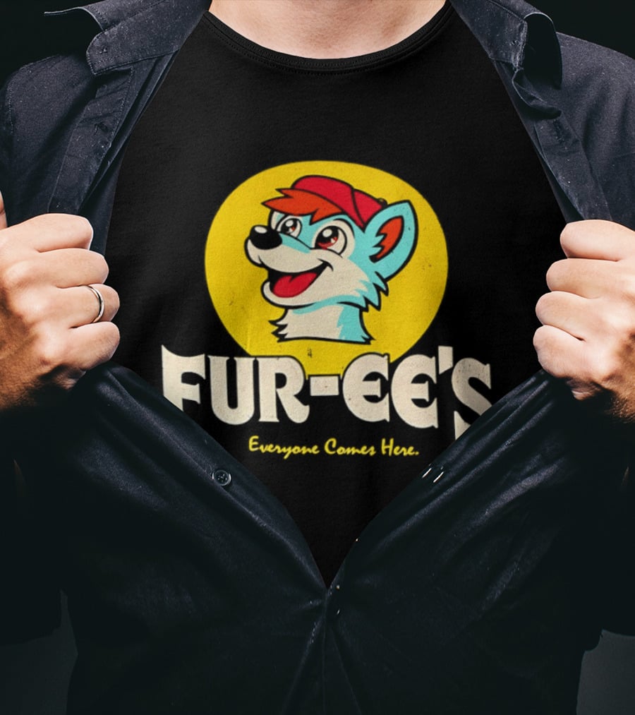 Fur EE's Everyone Comes Here Buc Ee's T-Shirt