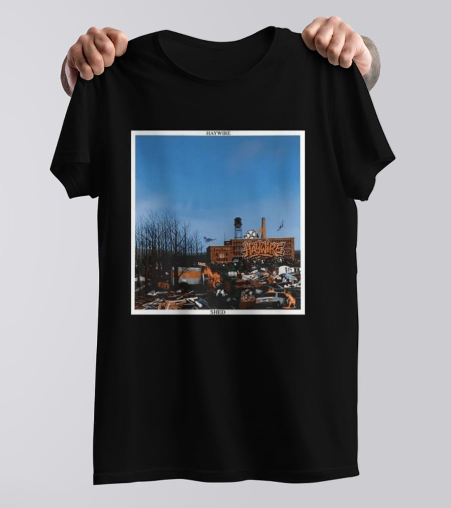 Haywire Is Your Friend Tour 2026 Shed Factory Urban Landscape T-Shirt