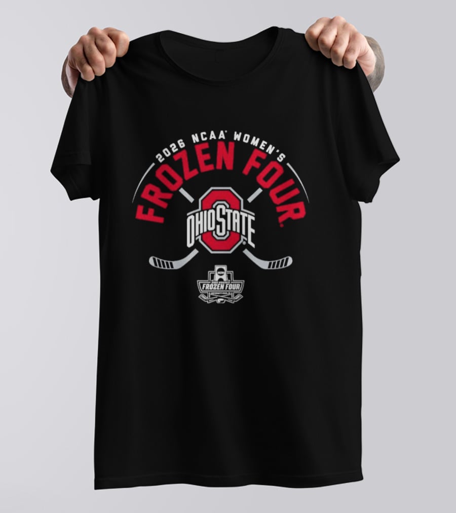 2026 NCAA Women's Frozen Four Ohio State Hockey T-Shirt