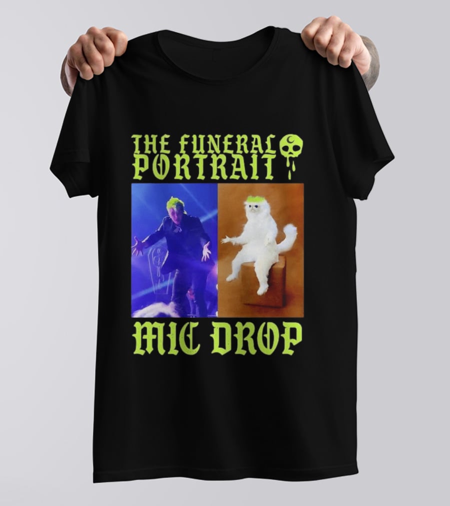 The Funeral Portrait Mic Drop T-Shirt