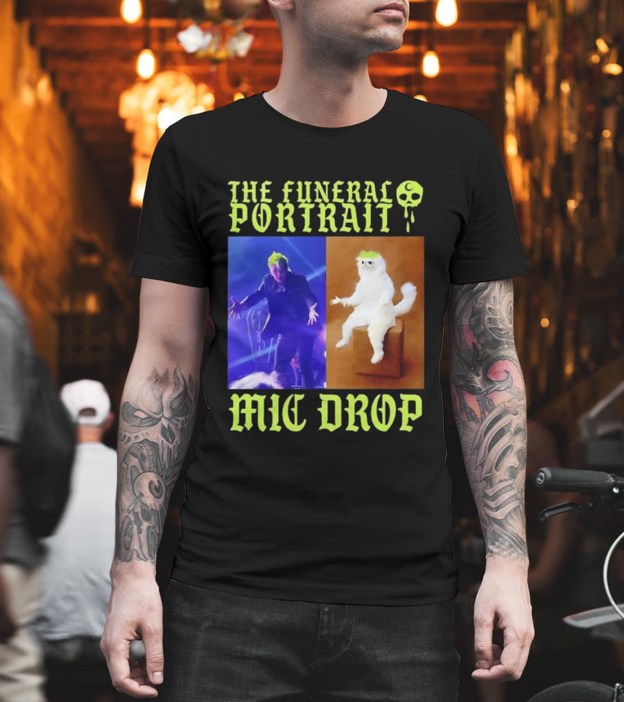 The Funeral Portrait Mic Drop T-Shirt