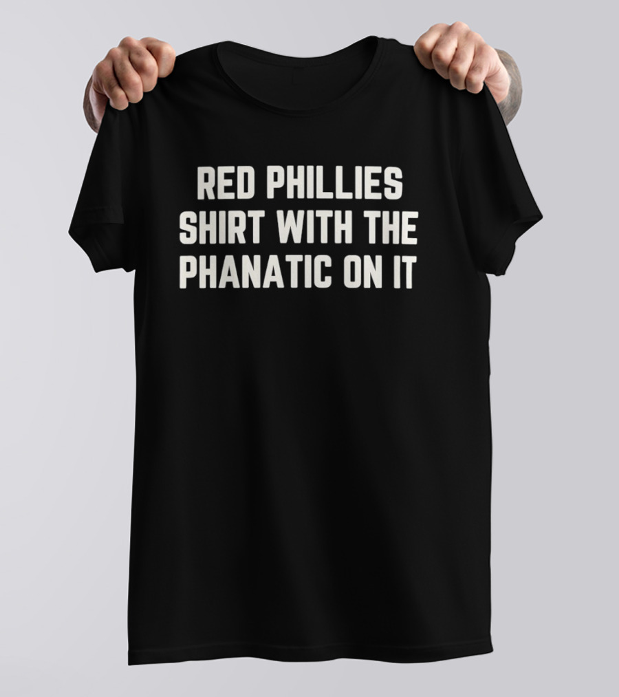 Red Phillies The Phanatic T-Shirt