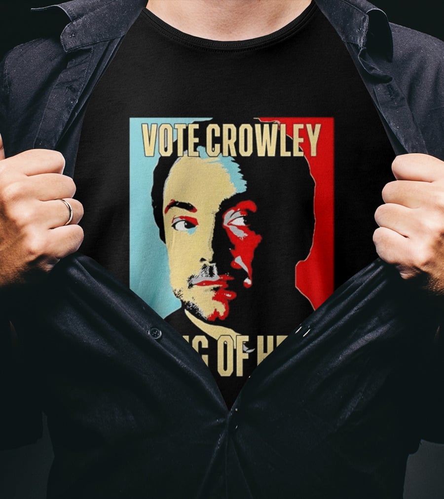 Vote Crowley King Of Hell Supernatural Fan Favorite T-Shirt