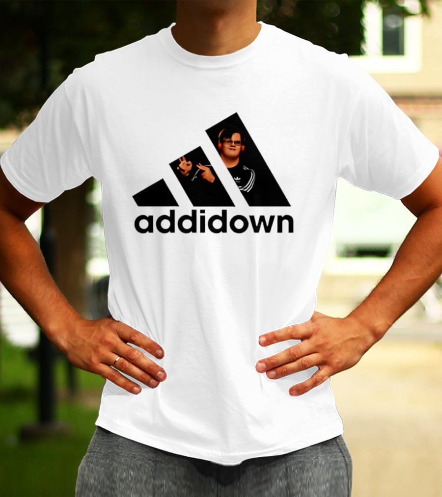 Addidown Down Syndrome Sign Language Pose T-Shirt