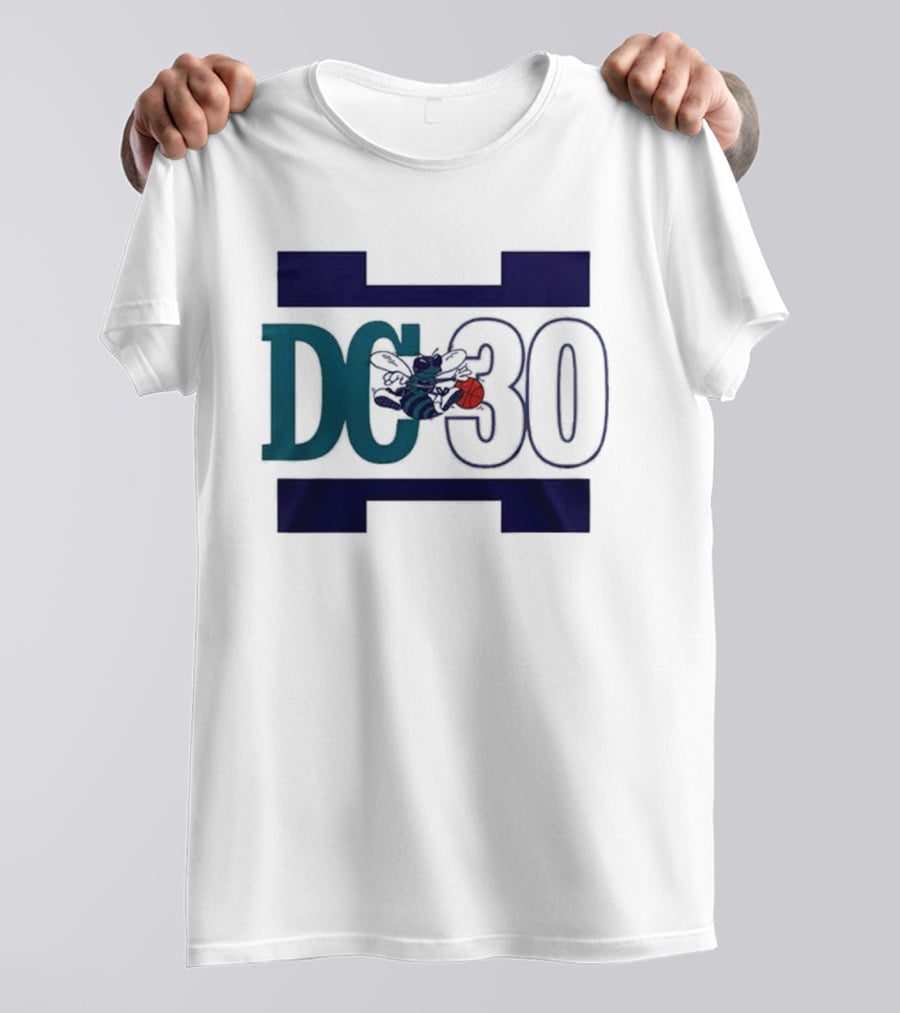 Charlotte Hornets 2026 DC 30 Dell Curry T-Shirt