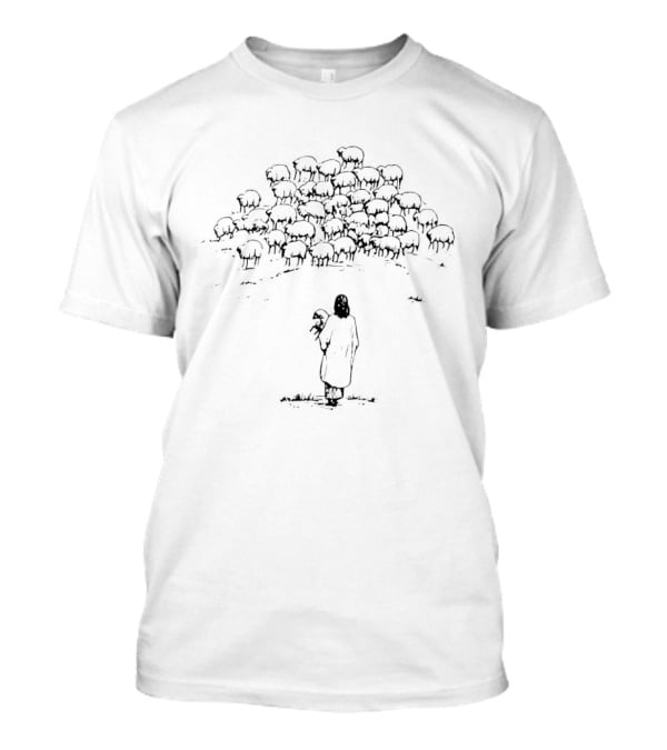 Christian Good Shepherd Flock Of Sheep Insights T-Shirt